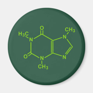 カフェイン分子 マグネット