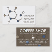 カフェイン分子 ロイヤリティカード (正面/裏面)