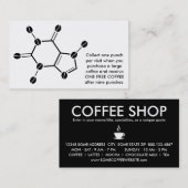 カフェイン分子 ロイヤリティカード (正面/裏面)