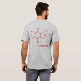 カフェイン分子 Tシャツ