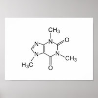カフェイン化学式コーヒー化学元素
