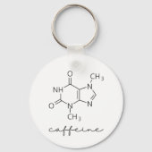 カフェイン化学 キーホルダー (正面)
