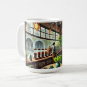 カフェイン台南 コーヒーマグカップ (正面左)