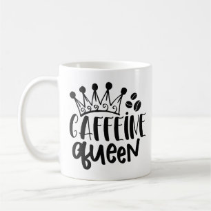 カフェイン女王 コーヒーマグカップ