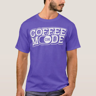カフェイン好き豆のコーヒーモードEspresso Caf C Tシャツ