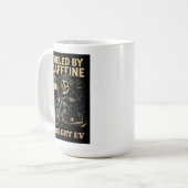 カフェイン好統一されたき コーヒーマグカップ (正面左)