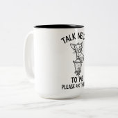 カフェイン愛飲家用ツートン・マグ ツートーンマグカップ (正面左)