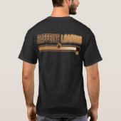 カフェイン注入!面白いコーヒーデザイン | サルカスティックなE Tシャツ (裏面)