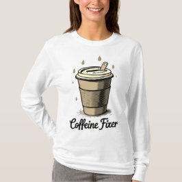 カフェイン注入 Tシャツ