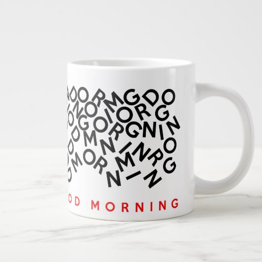 カフェイン濃度はコーヒーマグを多く必要とする ジャンボコーヒーマグカップ (右)