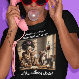 カフェイン診療所 Tシャツ