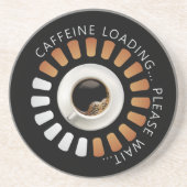 カフェイン読み込み中 コースター (正面)