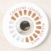 カフェイン読み込み中 コースター (正面)