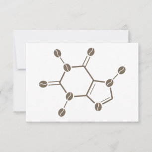 カフェイン豆分子 招待状