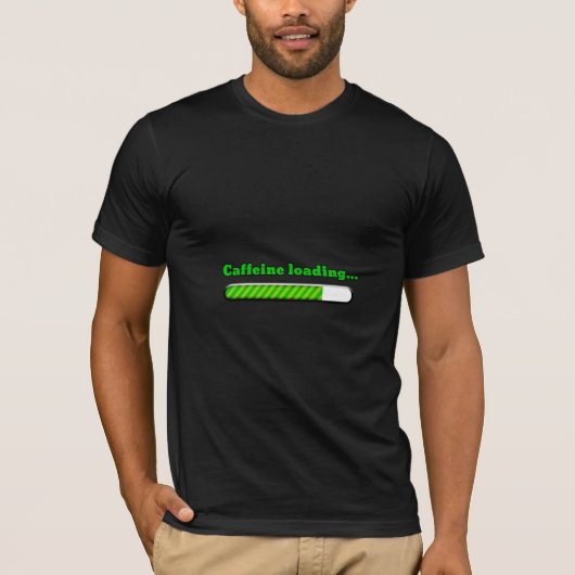 カフェイン負荷 Tシャツ (正面)