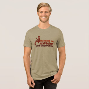 カフェイン走とドライアドリームスのカフェイン トライブレンドTシャツ