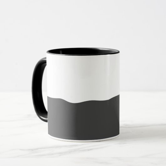 カフェイン走と締め切りに関する | 作業おもしろいコーヒー マグカップ (正面左)