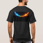 カフェイン駆動 メンズTシャツ Tシャツ (裏面)
