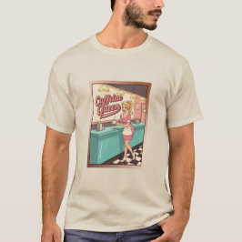 カフェイン クイーン Tシャツ