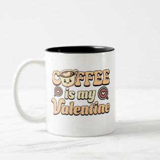 カフェイン・クラッシュ：一口に愛の物語 ツートーンマグカップ