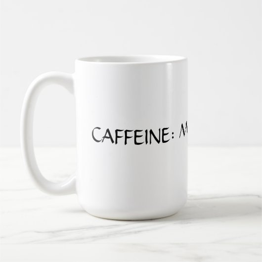 カフェイン コーヒーマグカップ (左)