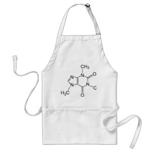 カフェイン コーヒー 分子 化学図 スタンダードエプロン