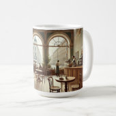 カフェイン・サンクトペテルブルク コーヒーマグカップ (正面右)