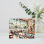 カフェイン・サンフランシスコ・マグ ポストカード (スタンド正面)