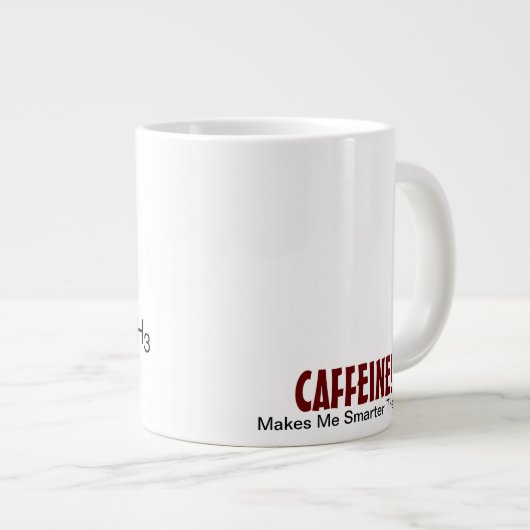 カフェイン ジャンボコーヒーマグカップ (正面右)