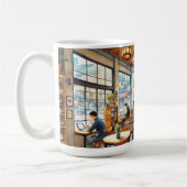 カフェイン・ソウル韓国 コーヒーマグカップ (左)