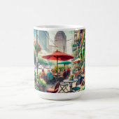 カフェイン・ヒューストンテキサス州 コーヒーマグカップ (中央)