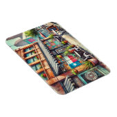 カフェイン・ヒューストンテキサス州 マグネット (右側)