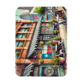 カフェイン・ヒューストンテキサス州 マグネット (縦)