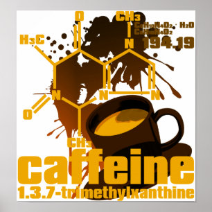 カフェイン ポスター