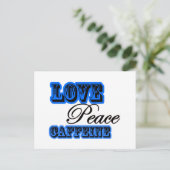 カフェイン ポストカード (スタンド正面)