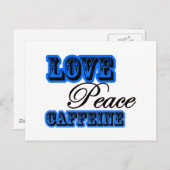 カフェイン ポストカード (正面/裏面)