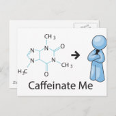 カフェイン ポストカード (正面/裏面)