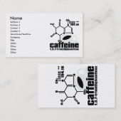 カフェイン 名刺 (正面/裏面)