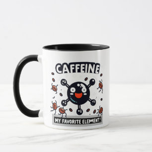 カフェイン:私のお気に入りの要素! マグカップ