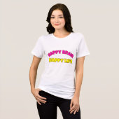 カフェイン:私の正気を保っている接着剤 トライブレンドTシャツ (正面全面)
