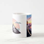 カフェイン&自信マウンテンマグ コーヒーマグカップ (中央)