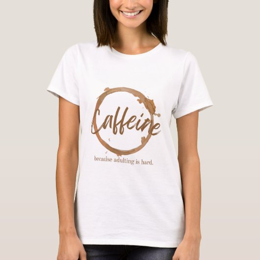 カフェイン Tシャツ (正面)