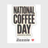 カフェイン Vinyl主催 ナショナルコーヒーの日 シール (シート)