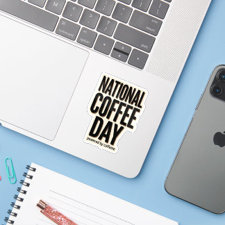 カフェイン Vinyl主催 ナショナルコーヒーの日 シール
