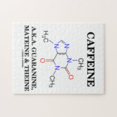 カフェインA.K.A.グアラニン、マテイン、テイン ジグソーパズル (横)