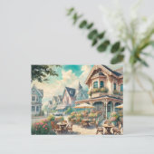 カフェインCape Mayニュージャージー ポストカード (スタンド正面)