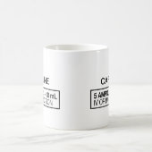 カフェインIVまたはIMI注入 モーフィングマグカップ (中央)