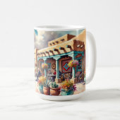 カフェインSanta Feニューメキシコ コーヒーマグカップ (正面右)