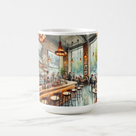 カフェインSantiagoチリ コーヒーマグカップ