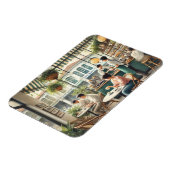 カフェインSingapore Water 絵を描 color's マグネット (左側)